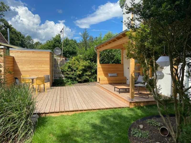 Ferienhaus Angelangt 프레로 외부 사진